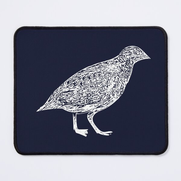 Item preview, Painted Buttonquail White Design  designed and sold by designsasstultd.