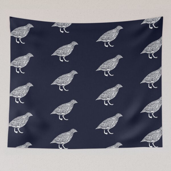 Item preview, Painted Buttonquail White Design  designed and sold by designsasstultd.