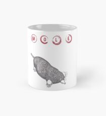 Typo Mole - Stamp Art Mug