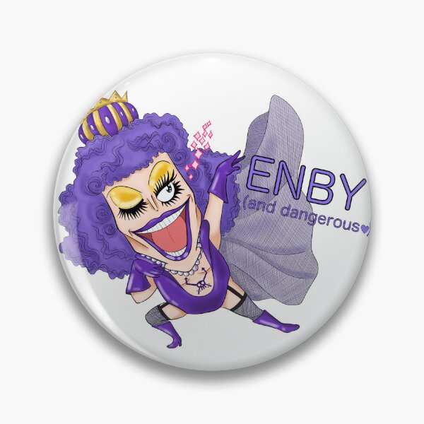 Item preview, ENBY (amd dangerous) One Piece Emporio Ivankov designed and sold by MorganaLeFou.
