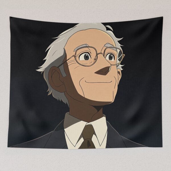 Item preview, Milton Friedman | Anime style designed and sold by ComicsFactory.
