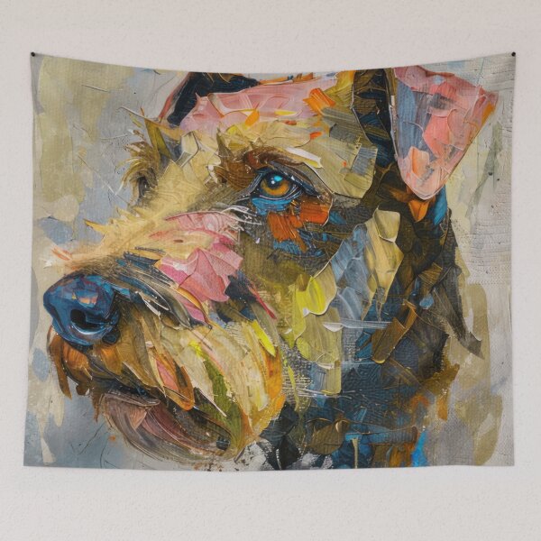 Item preview, Bold Airedale Terrier Face designed and sold by caracatita75.
