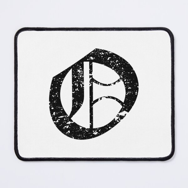 Item preview, Capital Letter O - Eroded / Distressed Gothic Blackletter Script / Old English Font (Black) designed and sold by STUDIO-72.