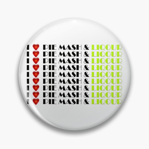 Item preview, I Love London Pie, Mash & Liquor V6g designed and sold by RetrospectUK.