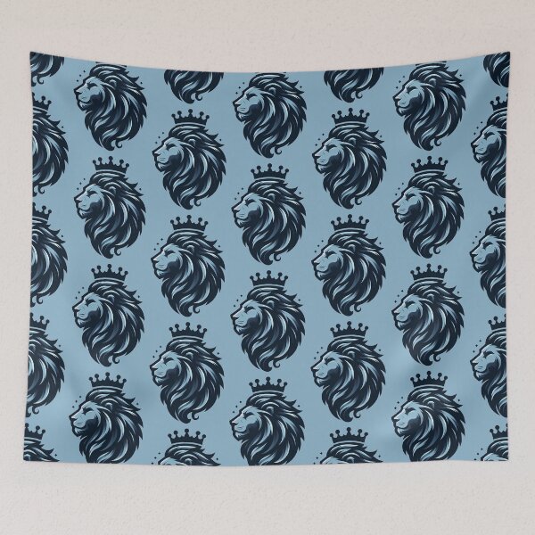 Item preview, Royalty-Inspired Majestic Crowned Lion designed and sold by Illustrobe.