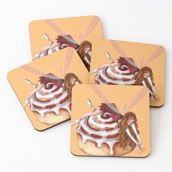 Item preview, Autumn Fairy with Cinnamon Roll designed and sold by LilienFairy.