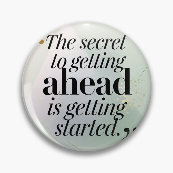 Item preview, Copy of "The Secret to Getting Ahead is Getting Started" | Motivational Startup Quote Print | Minimalist Typography for Entrepreneurs designed and sold by TrendSh0p.