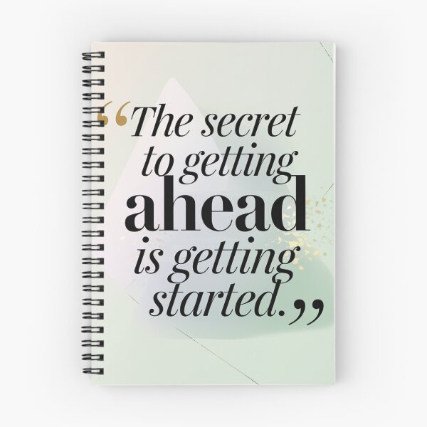 Item preview, Copy of "The Secret to Getting Ahead is Getting Started" | Motivational Startup Quote Print | Minimalist Typography for Entrepreneurs designed and sold by TrendSh0p.