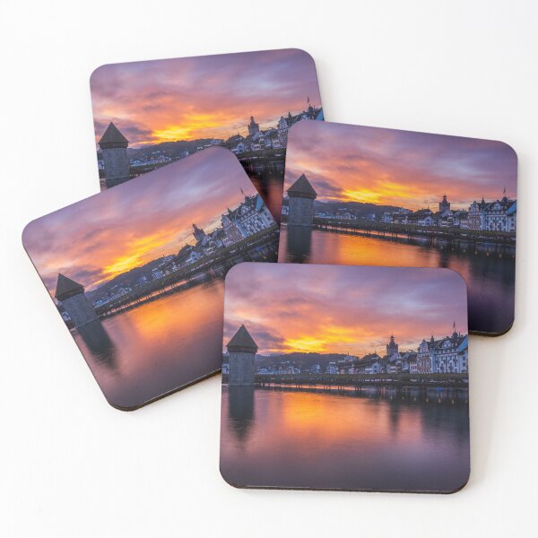 Item preview, Lucerne at Sunset Print designed and sold by CraftyCaptures.