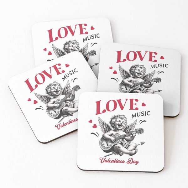 Item preview, Cupid playing guitar. Valentines Day. designed and sold by KojourinArt.