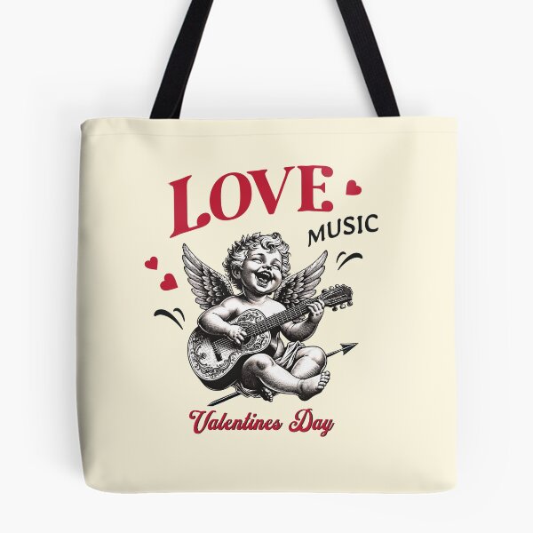 Item preview, Cupid playing guitar. Valentines Day. designed and sold by KojourinArt.
