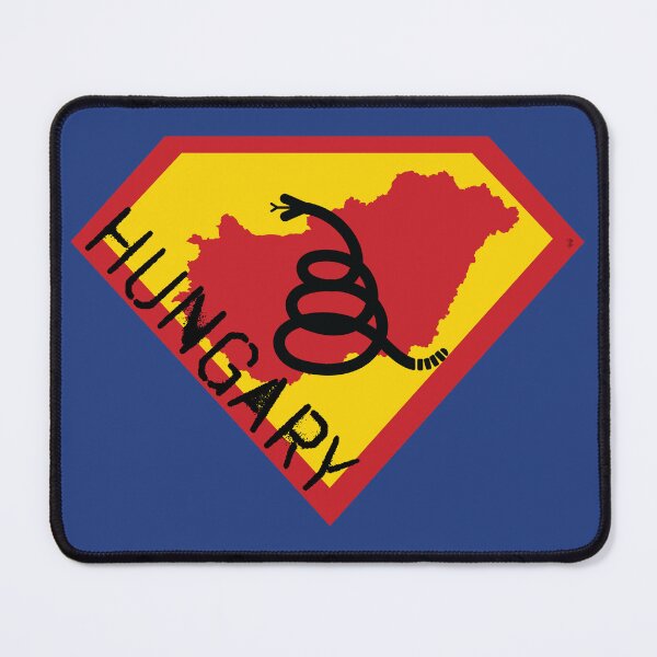 Item preview, HUNGARIAN SHIELD - Freedom Is The Superpower - Modern Gadsden Snake Flag - Dont Tread On Me SUPERHERO HUNGARY spellout design designed and sold by pelagio.