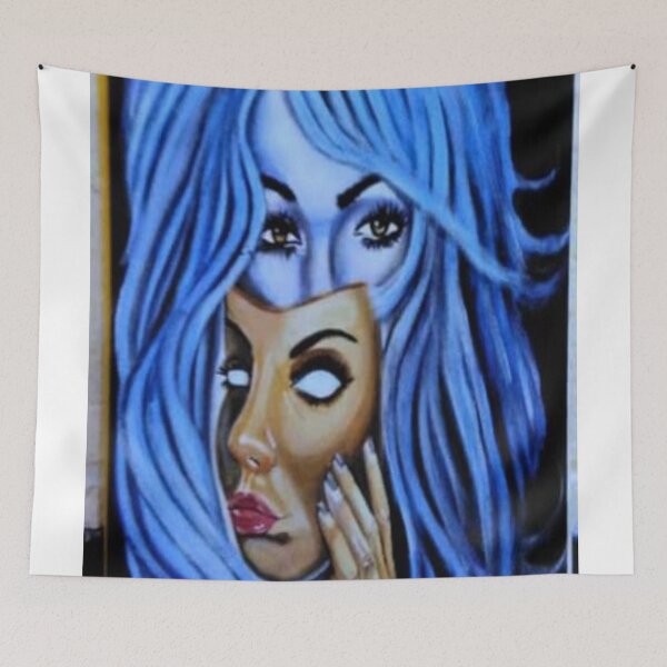 Item preview, Masked lady designed and sold by INK-LINE DESIGNS .