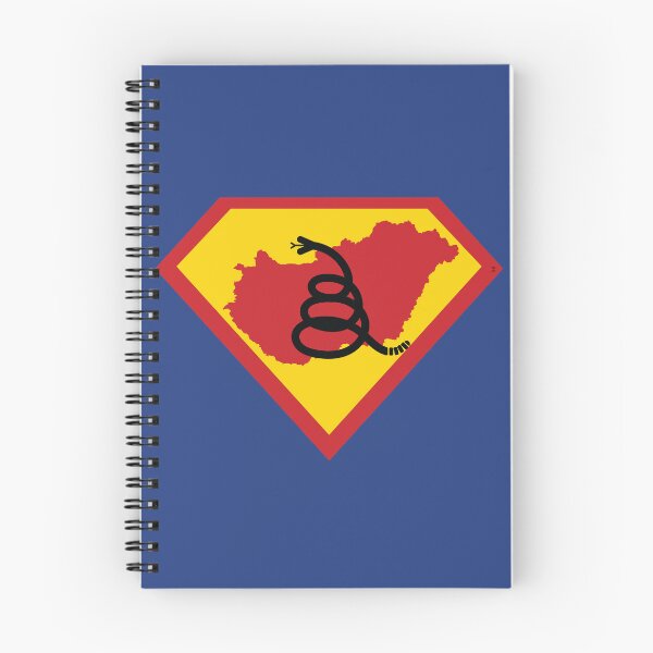 Item preview, HUNGARIAN SHIELD - Freedom Is The Superpower - Modern Gadsden Snake Flag - Dont Tread On Me SUPERHERO HUNGARY design designed and sold by pelagio.