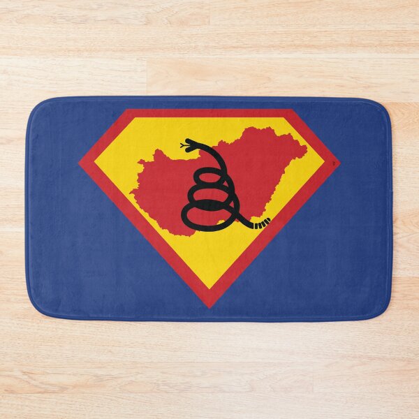Item preview, HUNGARIAN SHIELD - Freedom Is The Superpower - Modern Gadsden Snake Flag - Dont Tread On Me SUPERHERO HUNGARY design designed and sold by pelagio.
