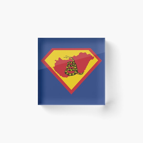 Item preview, HUNGARIAN SHIELD - Freedom Is The Superpower -  Gadsden Snake Flag - Dont Tread On Me SUPERHERO HUNGARY  design designed and sold by pelagio.