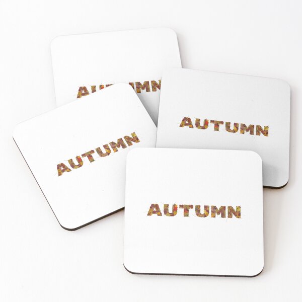 Item preview, Autumn Word In Vibrant Fall Leaves (horizontal) designed and sold by TheSassyNoble.