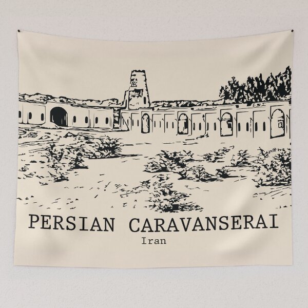 Item preview, Persian Caravanserai - Iran designed and sold by Lakeric.