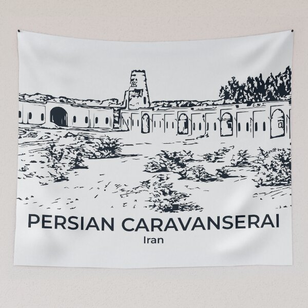 Item preview, Persian Caravanserai - Iran designed and sold by Lakeric.