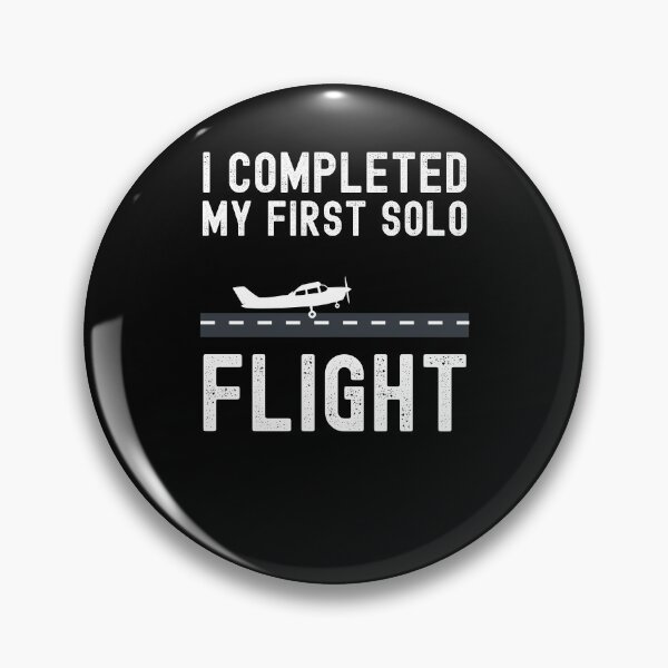 Item preview, I COMPLETED MY FIRST SOLO FLIGHT Student pilot landing designed and sold by snowry.