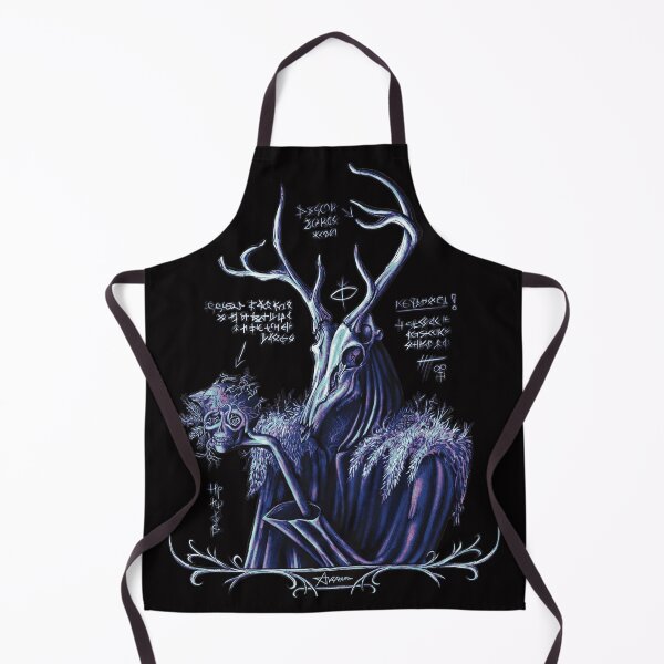 Item preview, Leshy The Forrest Guardian Blue White designed and sold by Arcanumart.