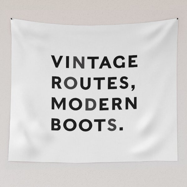 Item preview, Vintage Routes, Modern Boots designed and sold by colourfind.