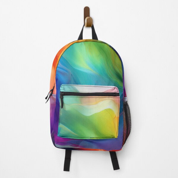 Item preview, Abstract Radiant Spectrum: A Bold Vibrant Rainbow Pattern for Self-Care & Empowerment designed and sold by Teemaniac.