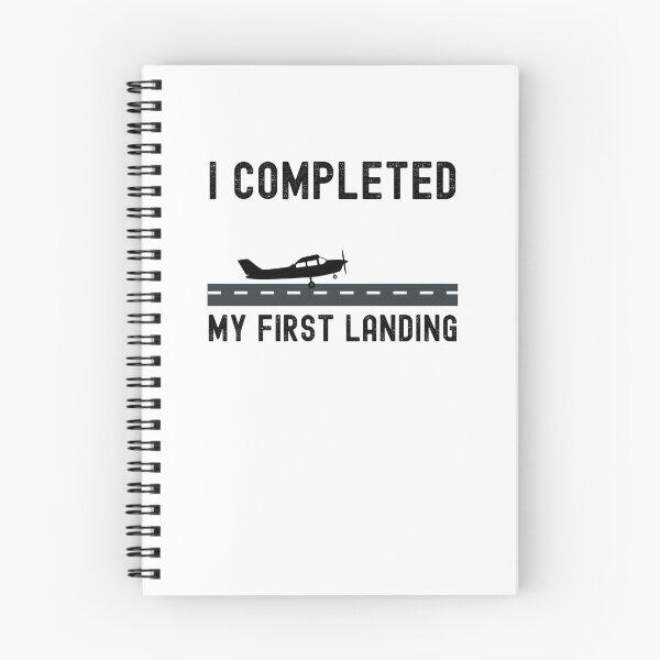 Item preview, I COMPLETED MY FIRST LANDING cool Student pilot landing designed and sold by snowry.