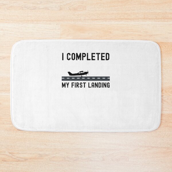 Item preview, I COMPLETED MY FIRST LANDING cool Student pilot landing designed and sold by snowry.