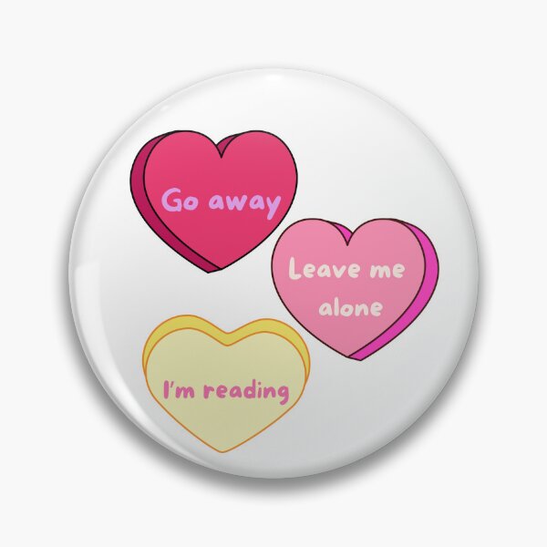 Item preview, Go away, Leave me alone, I'm reading designed and sold by GirlyPop02.