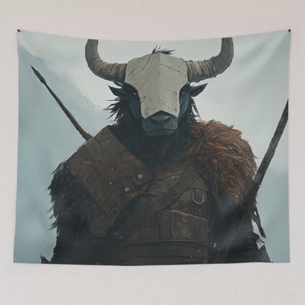 Item preview, Minotaur | Anime style designed and sold by ComicsFactory.