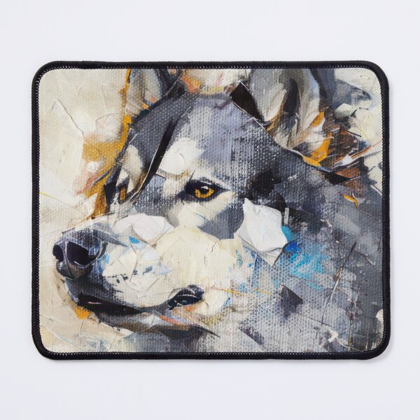 Item preview, Husky Power – Abstract Dog Energy designed and sold by caracatita75.