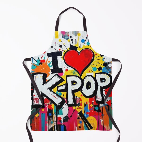 Item preview, K-POP Explosion – Bold Street Art Tribute to Korean Music designed and sold by SparkyBamBam.