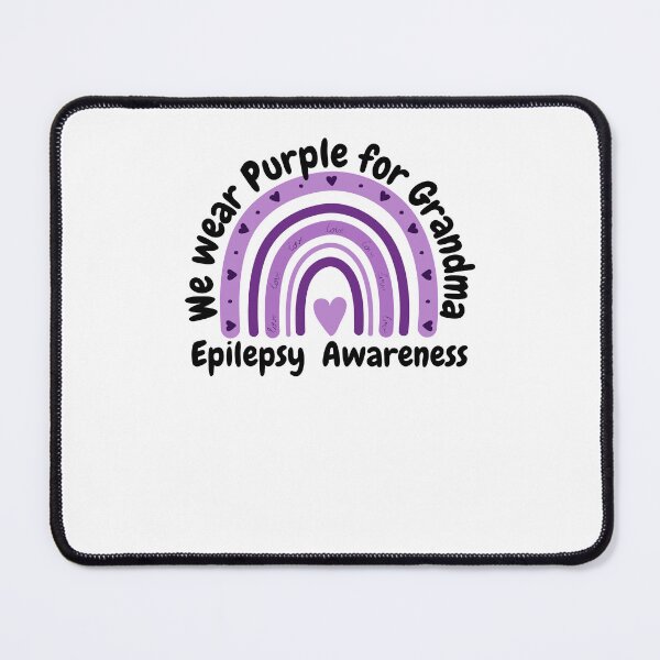 Item preview, Epilepsy awareness We wear purple for Grandma cute rainbow designed and sold by snowry.