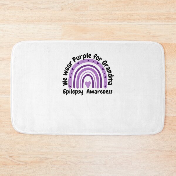 Item preview, Epilepsy awareness We wear purple for Grandma cute rainbow designed and sold by snowry.