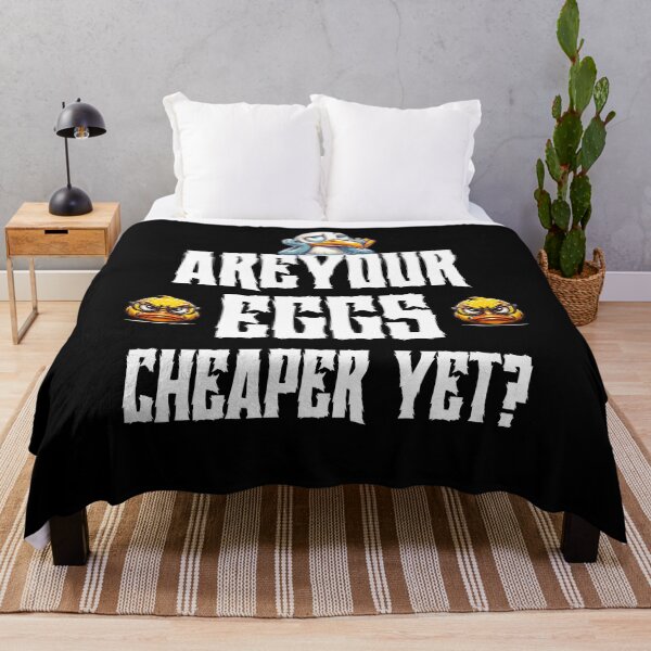 Item preview, Groovy Are Your Eggs Cheaper Yet? Funny Saying Political designed and sold by MizoX7.