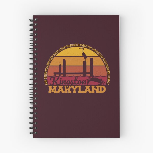 Item preview, Kingston Maryland Sunset Retro Local Pride Logo designed and sold by CRHPOD20.
