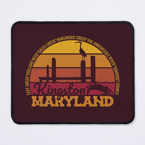 Item preview, Kingston Maryland Sunset Retro Local Pride Logo designed and sold by CRHPOD20.