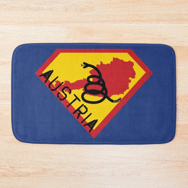 Item preview, AUSTRIAN SHIELD - Freedom Is The Superpower - Modern Gadsden Snake Flag - Dont Tread On Me SUPERHERO AUSTRIA spellout design designed and sold by pelagio.