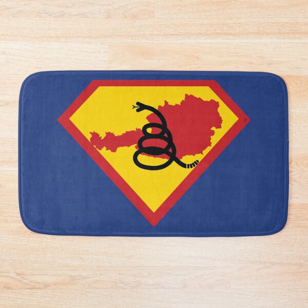 Item preview, AUSTRIAN SHIELD - Freedom Is The Superpower - Modern Gadsden Snake Flag - Dont Tread On Me SUPERHERO AUSTRIA  design designed and sold by pelagio.