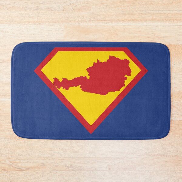 Item preview, SUPER AUSTRIAN SHIELD - Freedom Is The Superpower - SUPERHERO AUSTRIA design designed and sold by pelagio.