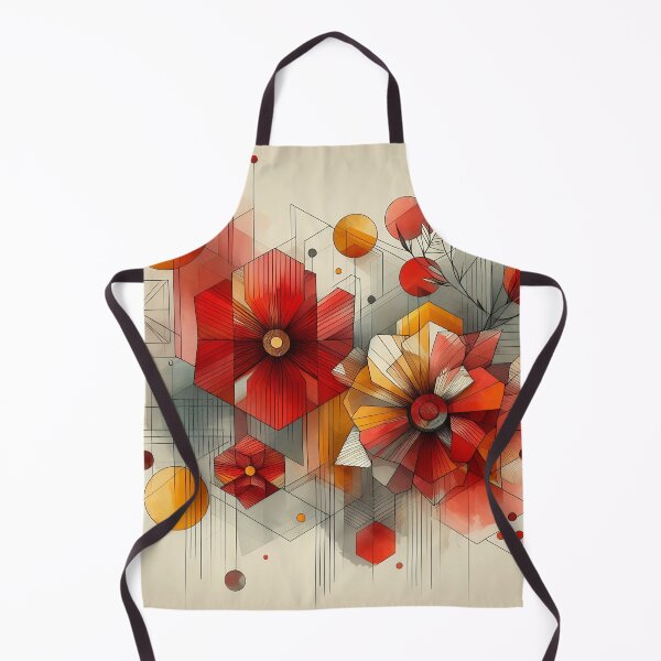 Item preview, Modern Floral Red Abstract Flowers designed and sold by GraphicsClub.