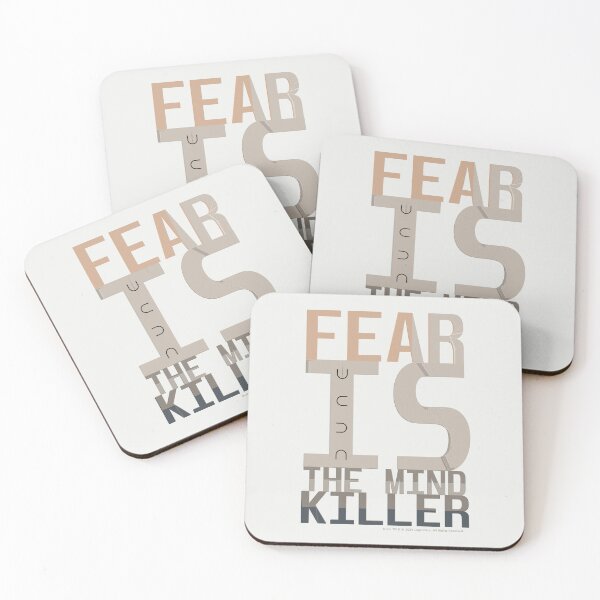 Item preview, DUNE. Fear Is The Mind Killer (pale cream background) designed and sold by bekksa.