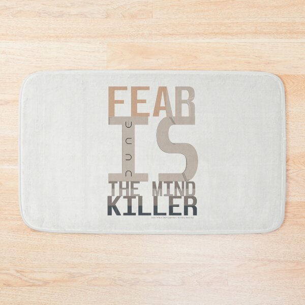 Item preview, DUNE. Fear Is The Mind Killer (pale cream background) designed and sold by bekksa.