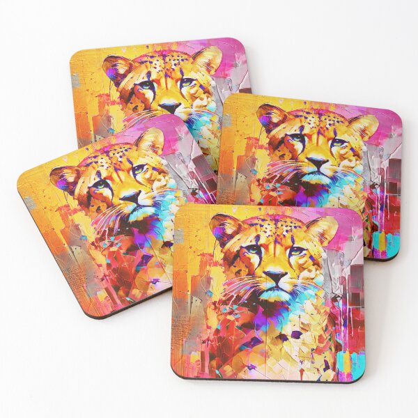 Item preview, Fierce Geometry - Cheetah Gaze designed and sold by caracatita75.