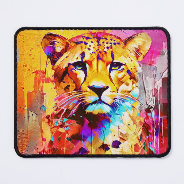 Item preview, Fierce Geometry - Cheetah Gaze designed and sold by caracatita75.