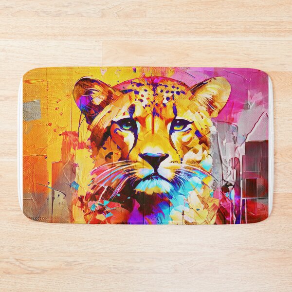 Item preview, Fierce Geometry - Cheetah Gaze designed and sold by caracatita75.