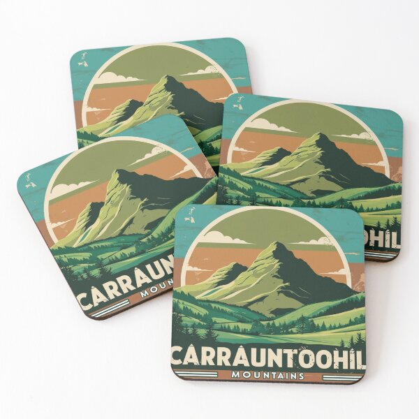 Item preview, Carrauntoohil Vintage Mountains designed and sold by Myzone2023.