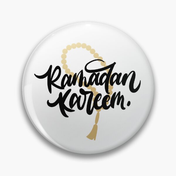 Item preview, Ramadan Kareem Calligraphy with Prayer Beads designed and sold by art.paperplanes.