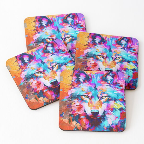 Item preview, Geometric Wolf Face designed and sold by caracatita75.